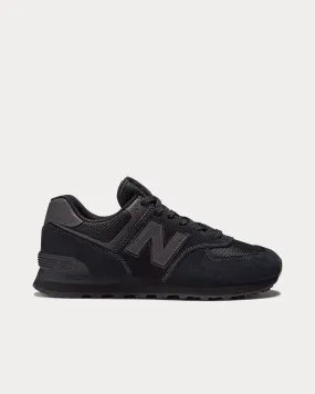 574 Black Low Top Sneakers
