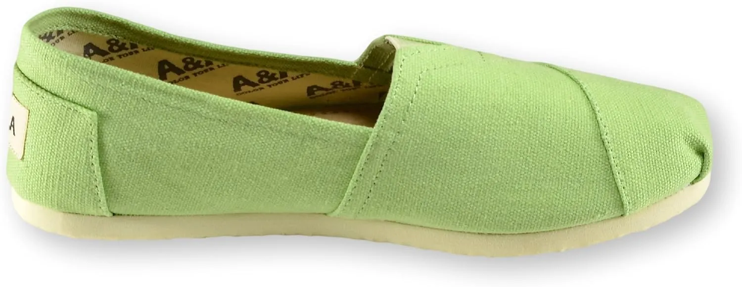 A&A - Espadrilles for Women - Sandals - Canvas Shoes - Slip On Shoes - Alpargatas for Women - Unisex Shoes - Vegan Shoes