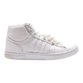 ADIDAS Sneaker Trainers White Leather Mens UK 8