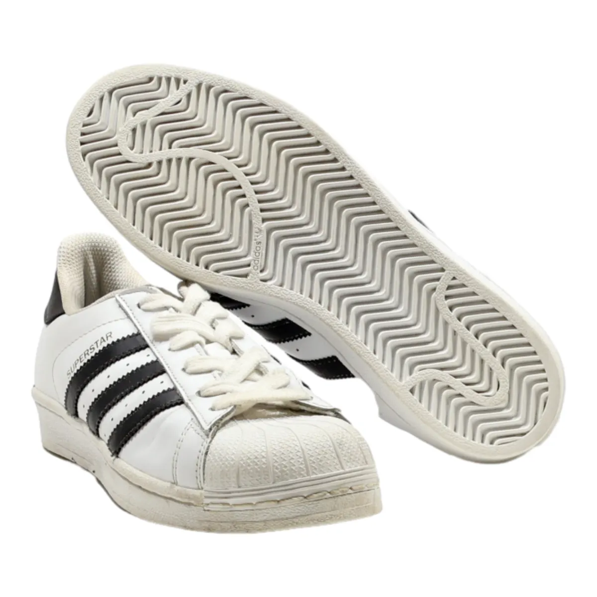 ADIDAS Superstar Sneaker Trainers White Synthetic Womens UK 5