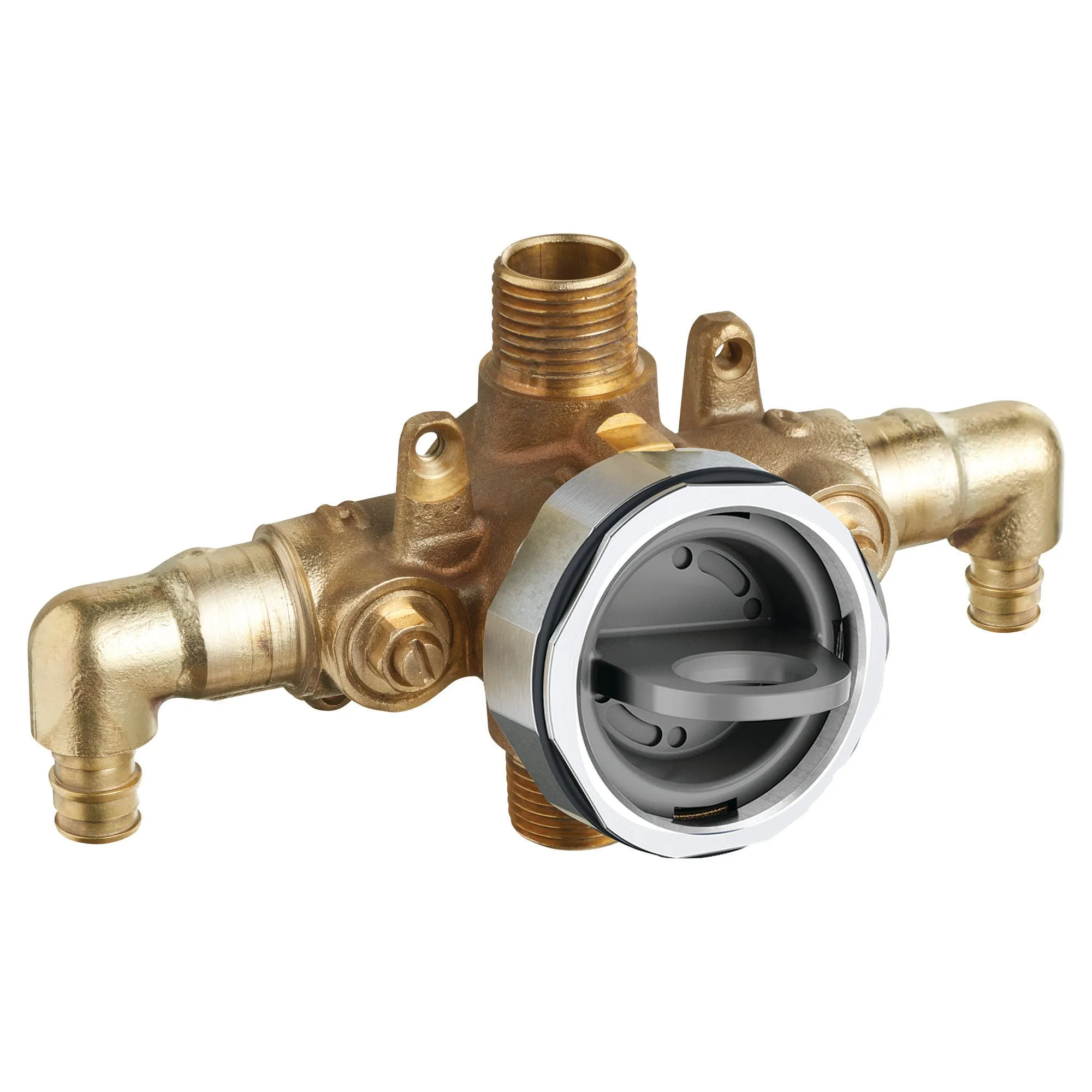 American Standard Flash Shower Rough-In Valve With PRX Inlet Elbows/Universal Outlets With Screwdriver Stops for Cold Expansion System RU108ESS