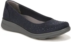 BZees Women's Golden Bright Machine Washable Slip on Loafer Sneaker