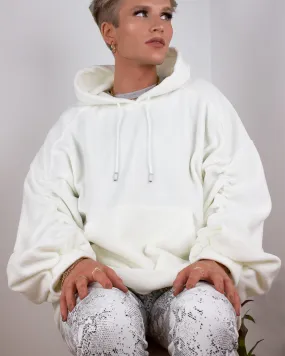 Call me Ruche Fleece Hoodie