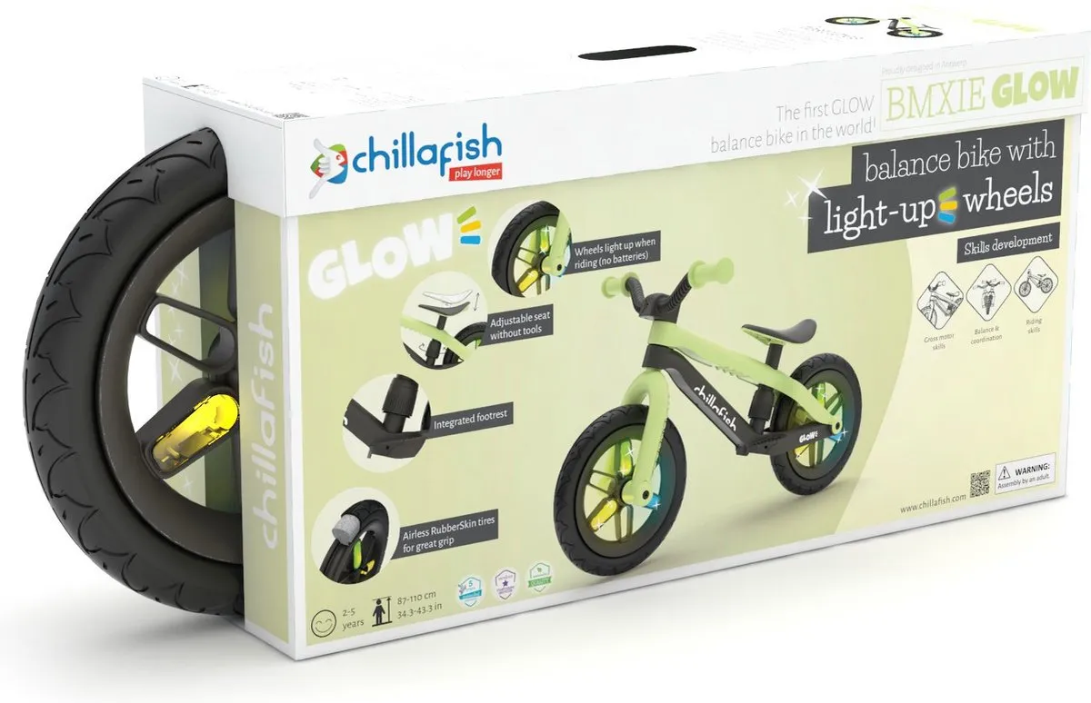 Chillafish BMXie Glow Balance Bike