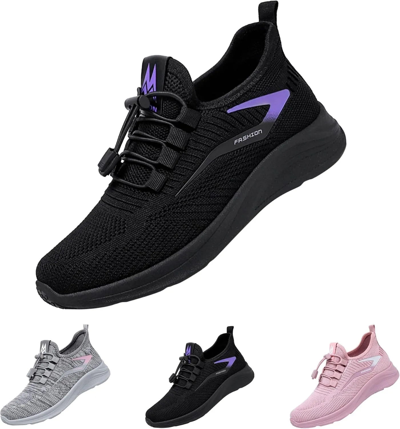 Comfortwear Ortho Stretch Cushion Shoes for Women Plantar Fasciitis, Arch Support Comfort Wear Ortho Shoes for Women