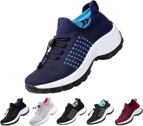 Comfortwear Ortho Stretch Cushion Shoes for Women Plantar Fasciitis, Arch Support Comfort Wear Ortho Shoes for Women