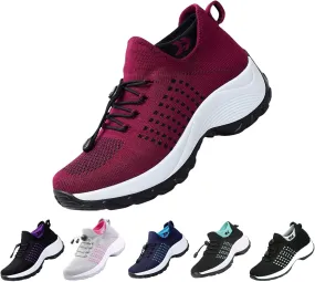 Comfortwear Ortho Stretch Cushion Shoes for Women Plantar Fasciitis, Comfort Wear Ortho Shoes for Women Arch Support