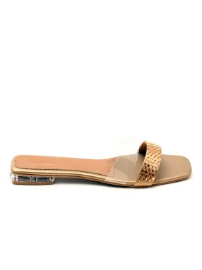 Delco Transparent Flat Slip Ons