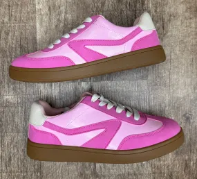 dolce vita voyage sneaker - pink shiny