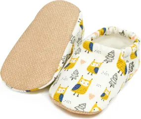 Ella Bonna Cotton Toddler Slippers Baby, Boys Slippers Non-Slip Soft Sole, Stay On Kids Slippers Girls, Baby Booties Socks, Slippers for Girls, Newborn Shoes, Rainbow, 0-6 Months