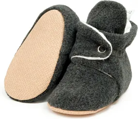 Ella Bonna Fleece Baby Booties, Warm Organic Infant Booties