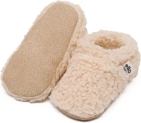 Ella Bonna Unisex Teddy Baby Booties Cotton Newborn Baby Socks Slipper Toddler Shoes, Infant Baby Girl Booties, Boy Socks