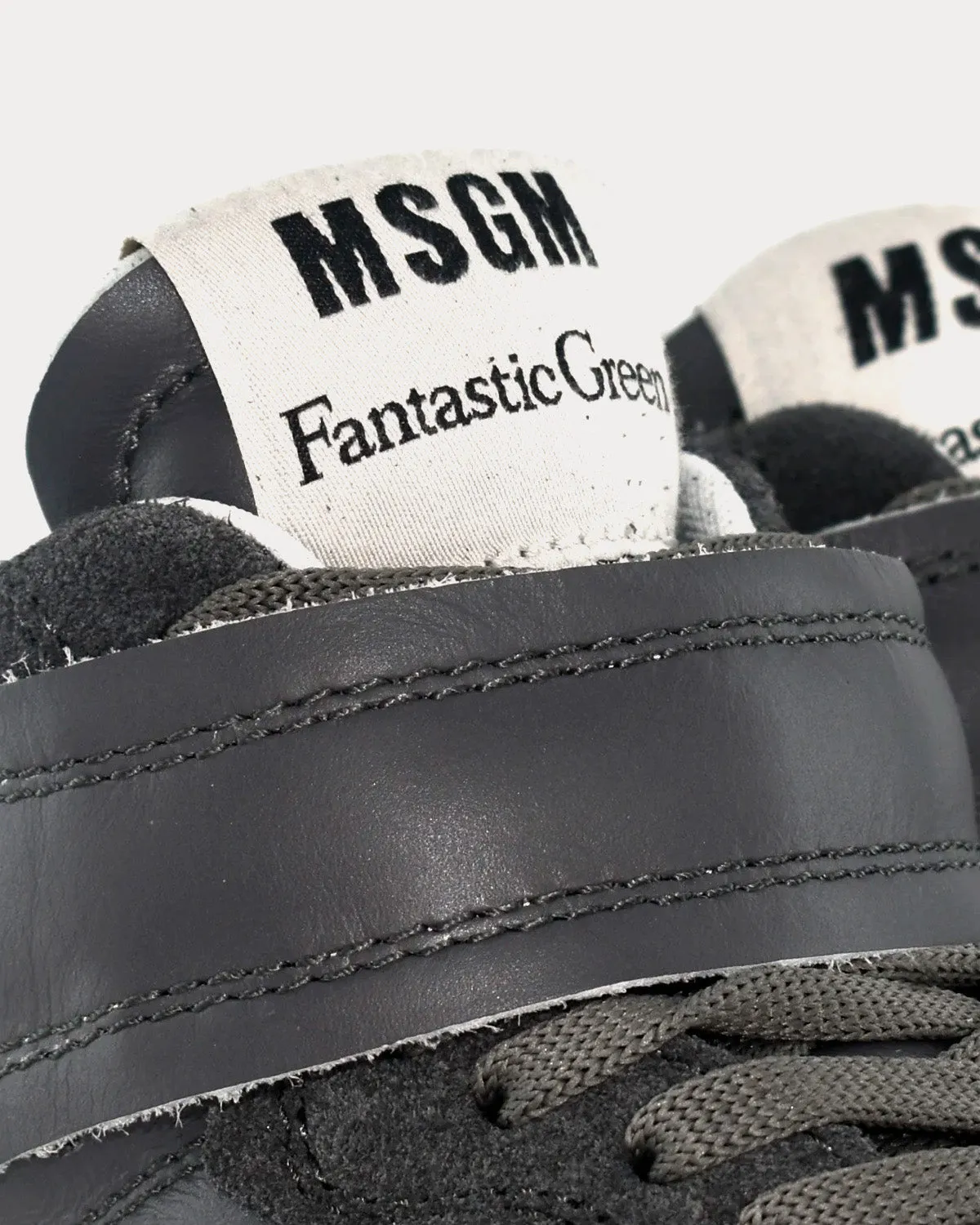 Fantastic Green Dark Grey High Top Sneakers