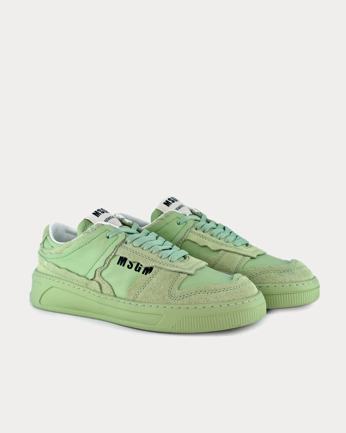 Fantastic Green Green Low Top Sneakers