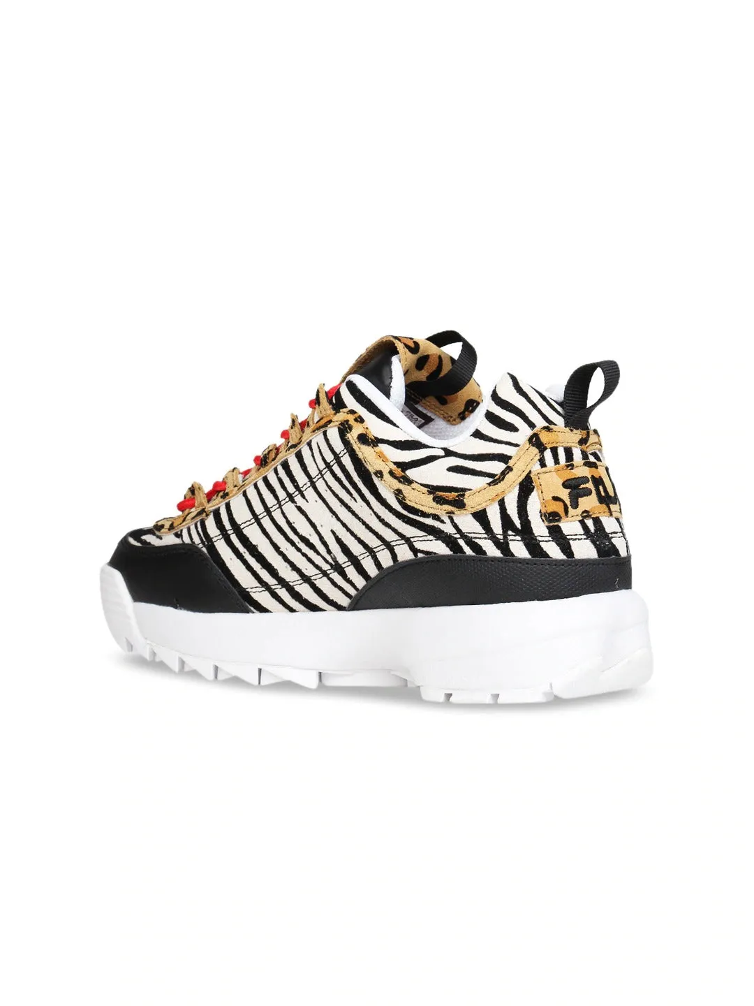 Fila Black Disruptor II Animal Women's Sneaker