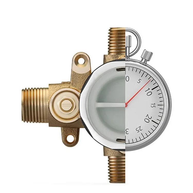 Flash Shower Rough-in Valve with Universal Inlets and Outlets and Screwdriver Stops