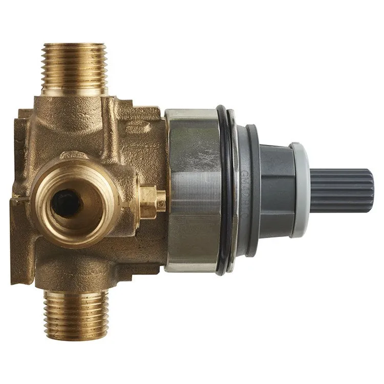 Flash Shower Rough-in Valve with Universal Inlets and Outlets and Screwdriver Stops
