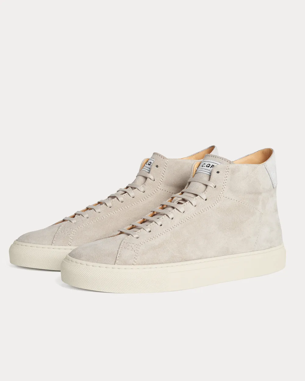 Flyback Ivory High Top Sneakers