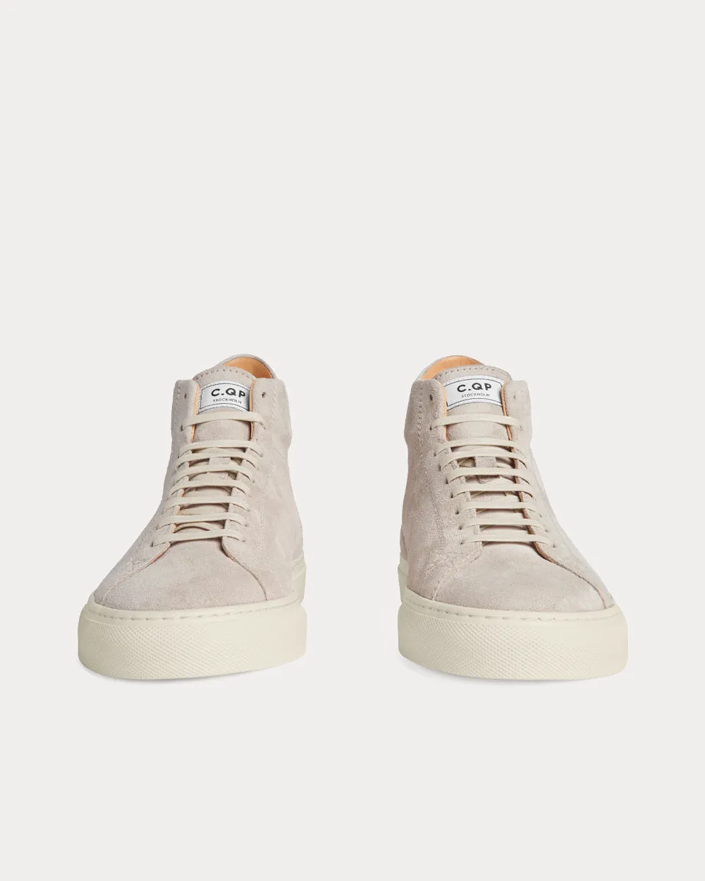 Flyback Ivory High Top Sneakers