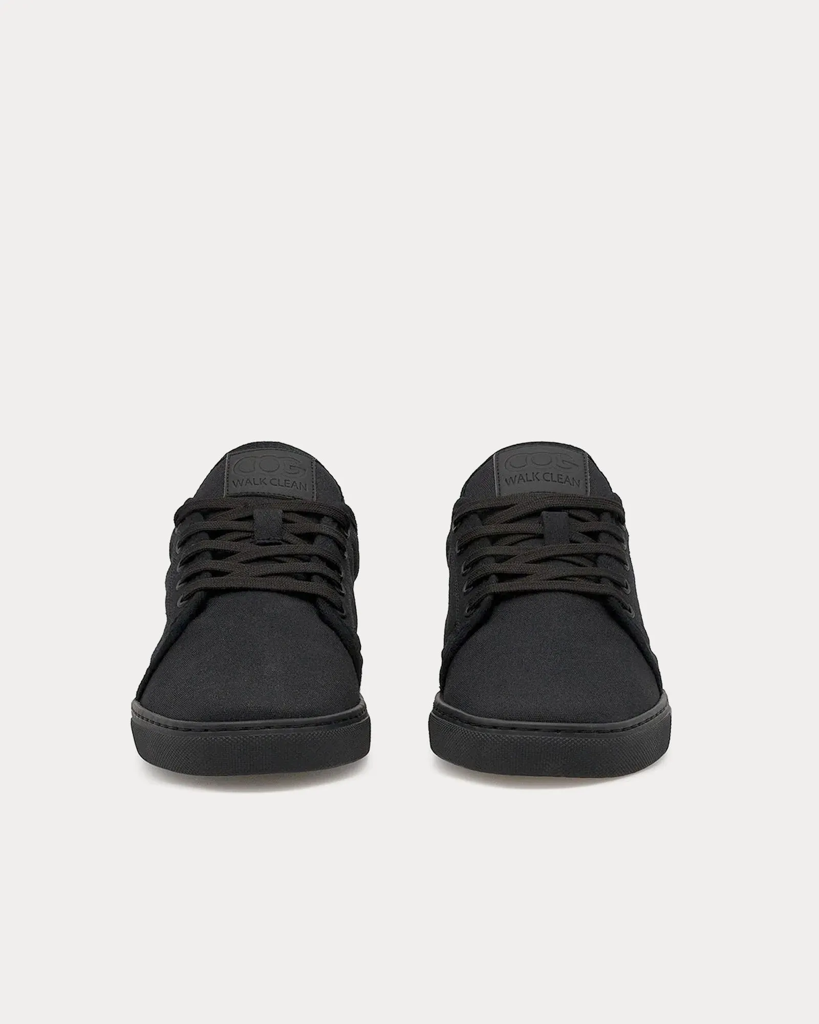 Gaia Black Low Top Sneakers