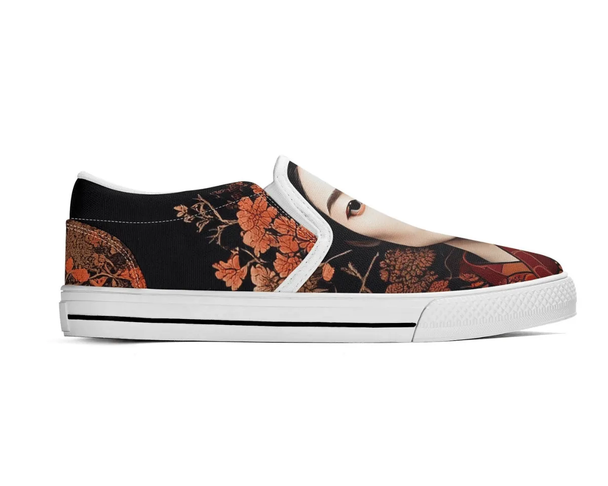 Hanami Portrait Slip-Ons