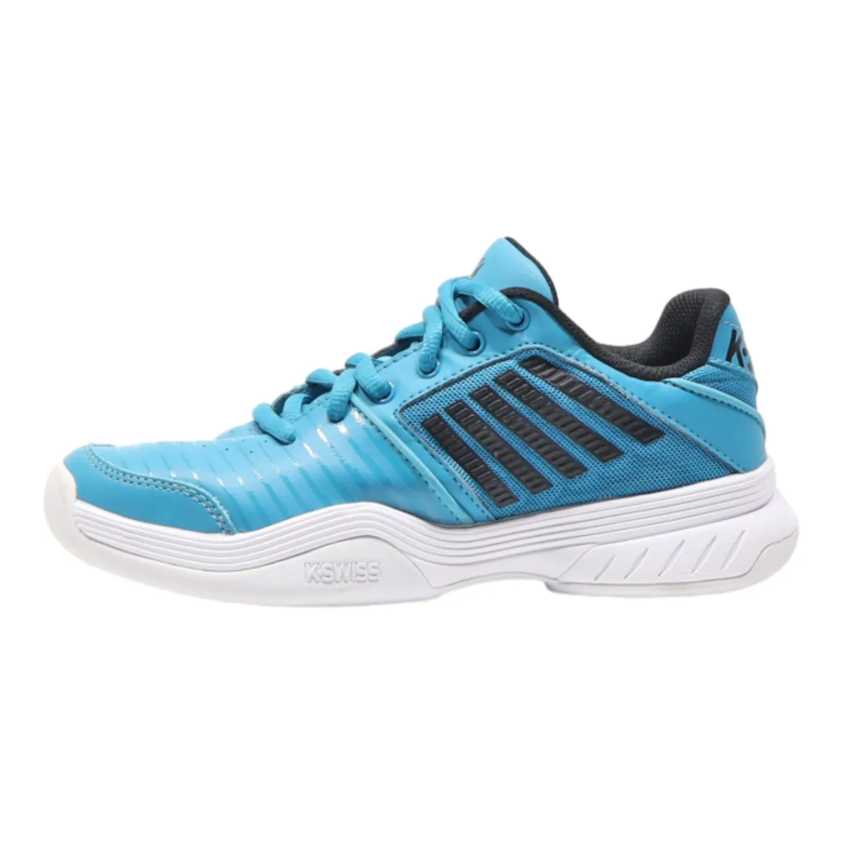 K-SWISS Sneaker Trainers Blue Synthetic Womens UK 5.5