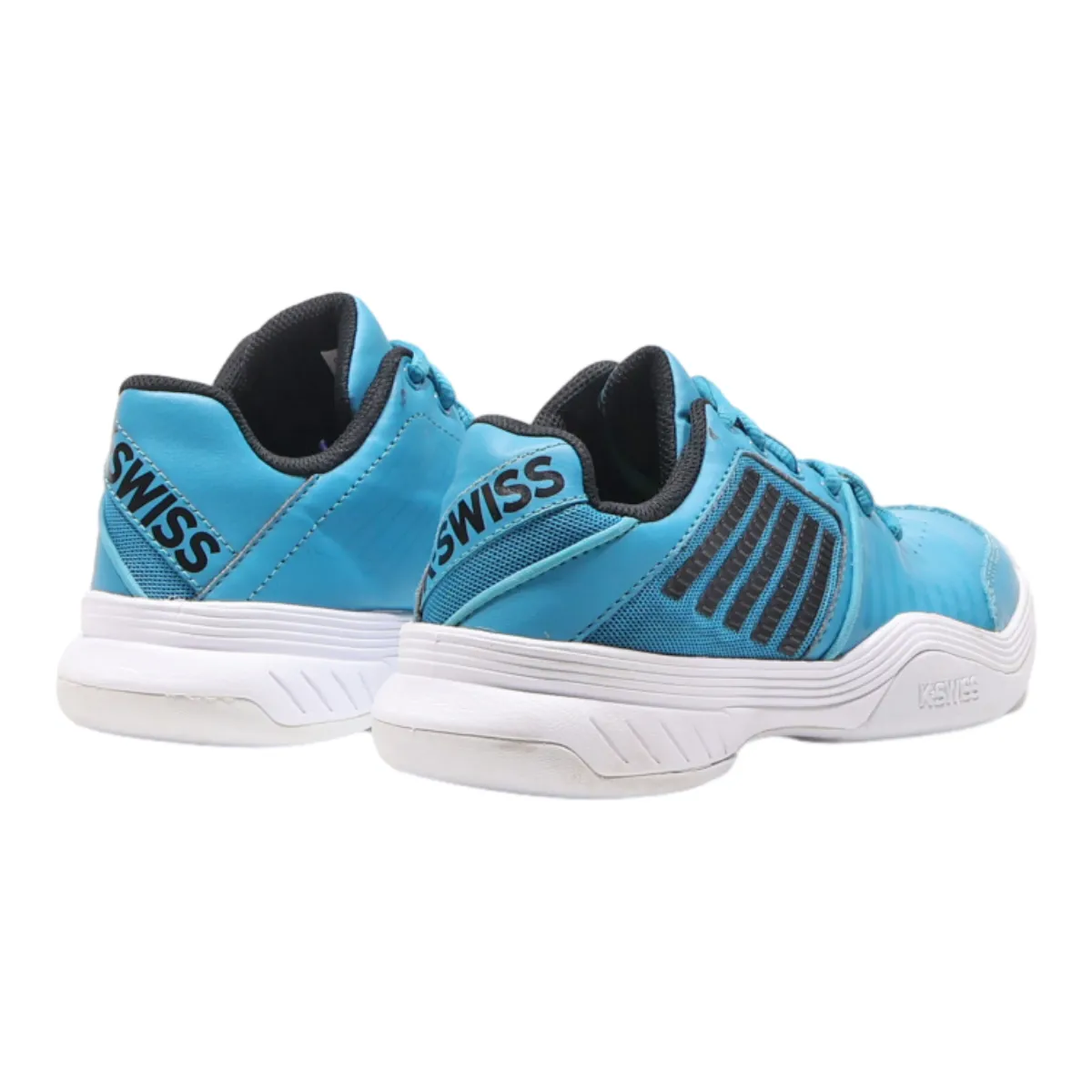 K-SWISS Sneaker Trainers Blue Synthetic Womens UK 5.5