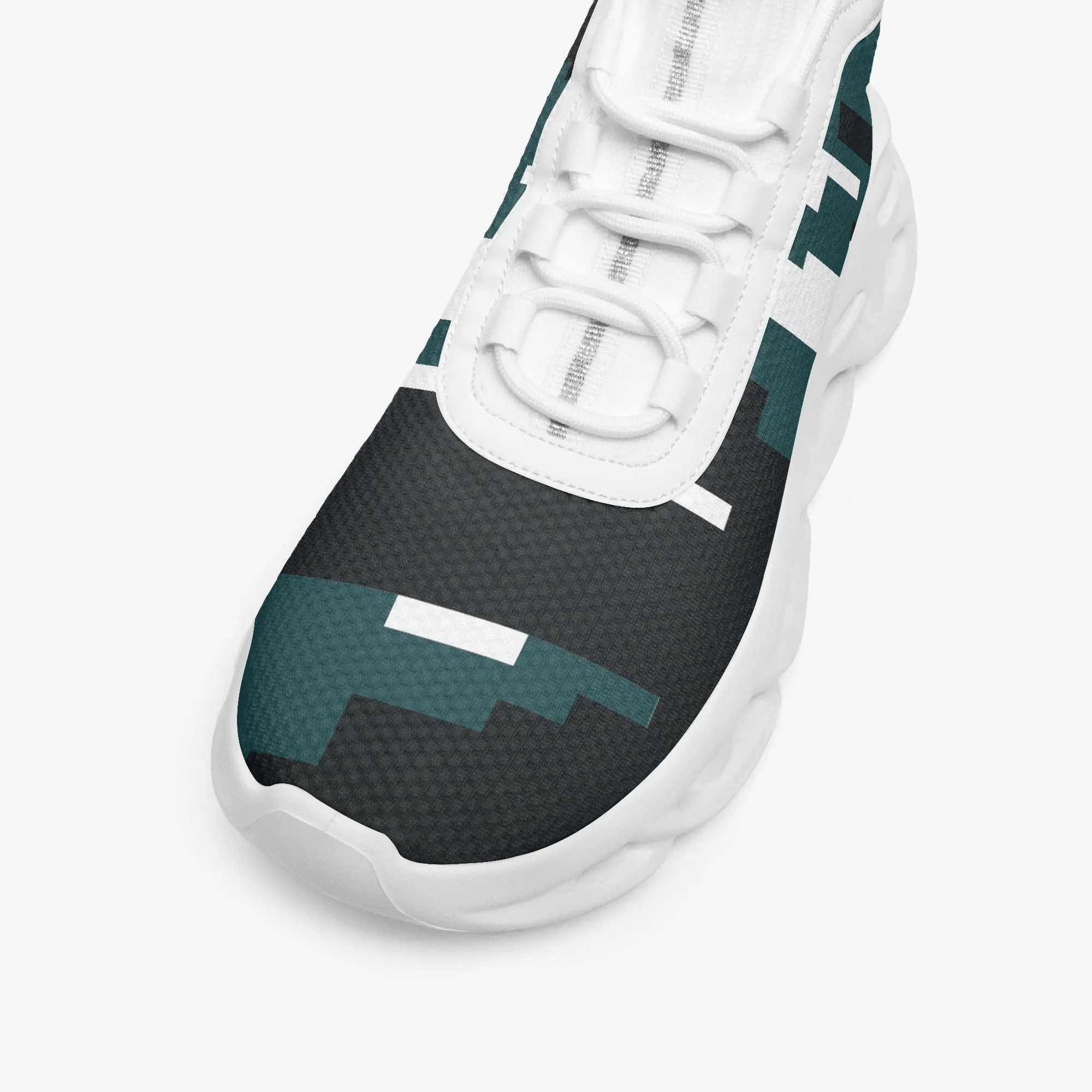 Kicxs PHI High-top Bounce Mesh Knit Sneakers