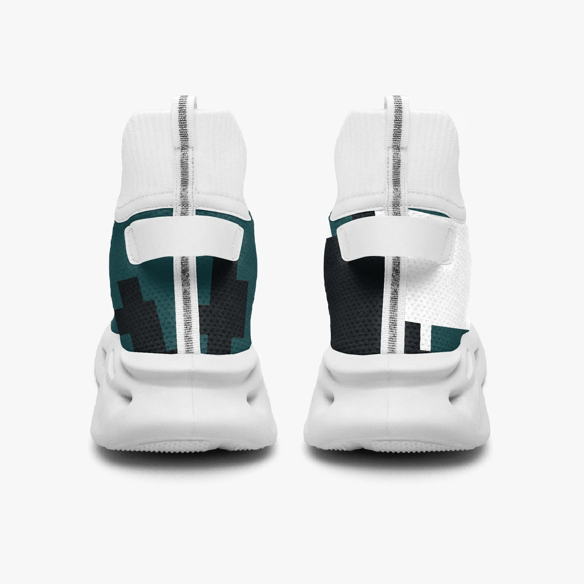 Kicxs PHI High-top Bounce Mesh Knit Sneakers