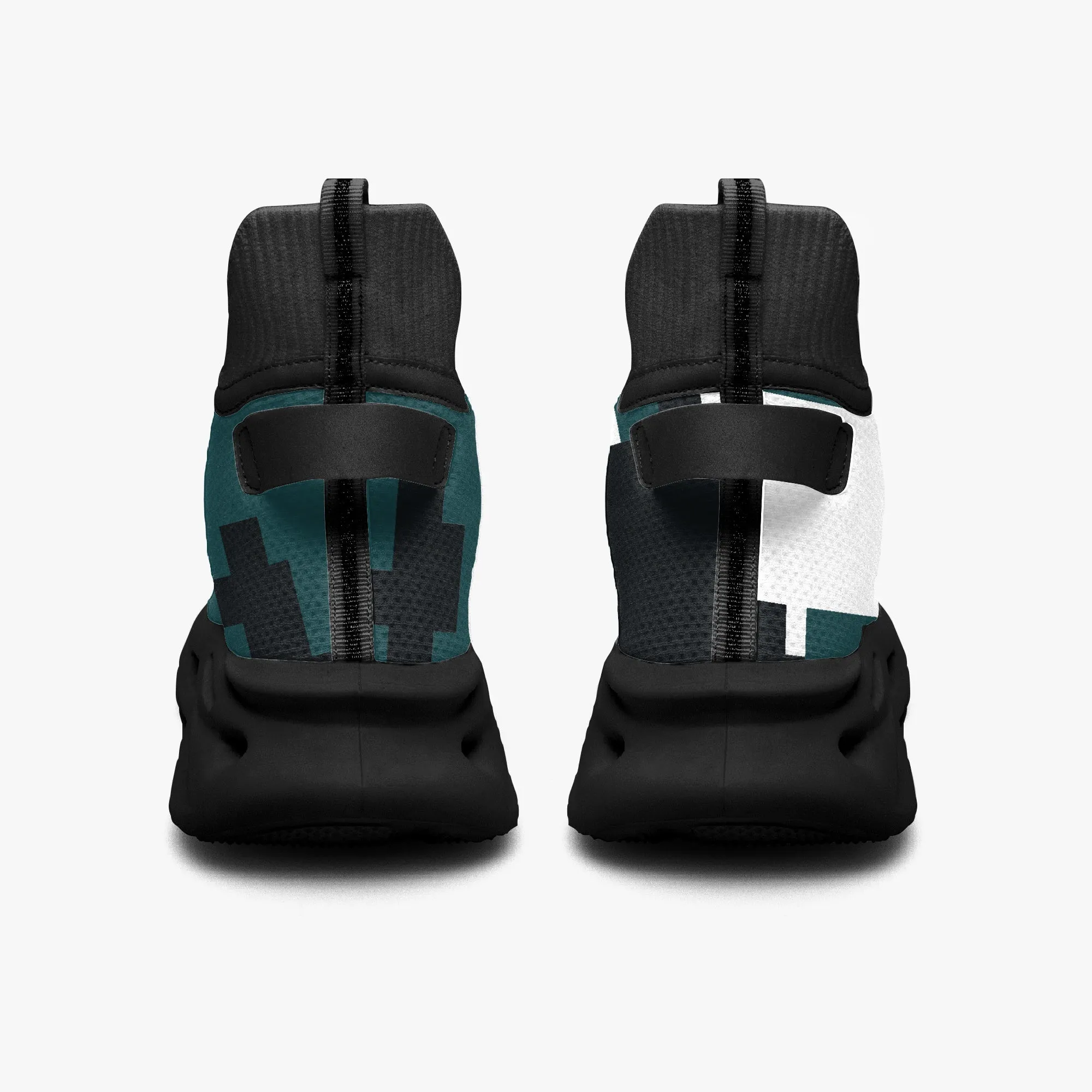 Kicxs PHI High-top Bounce Mesh Knit Sneakers
