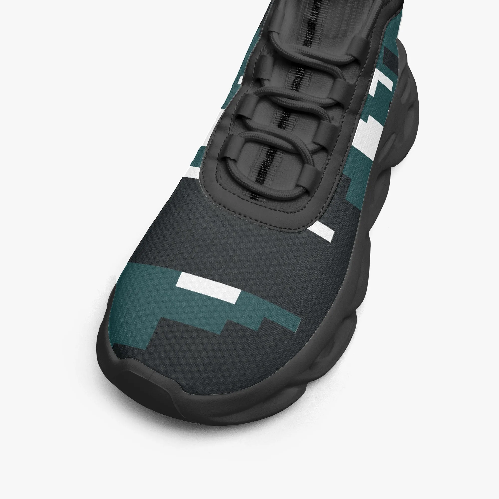 Kicxs PHI High-top Bounce Mesh Knit Sneakers