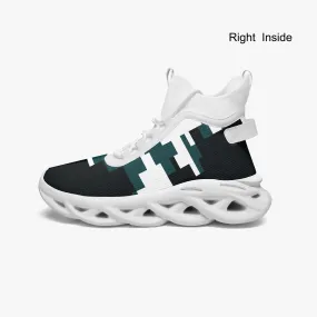 Kicxs PHI High-top Bounce Mesh Knit Sneakers
