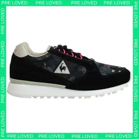Le Coq Sportif Eclat Winter Floral Womens Black Trainers NO BOX