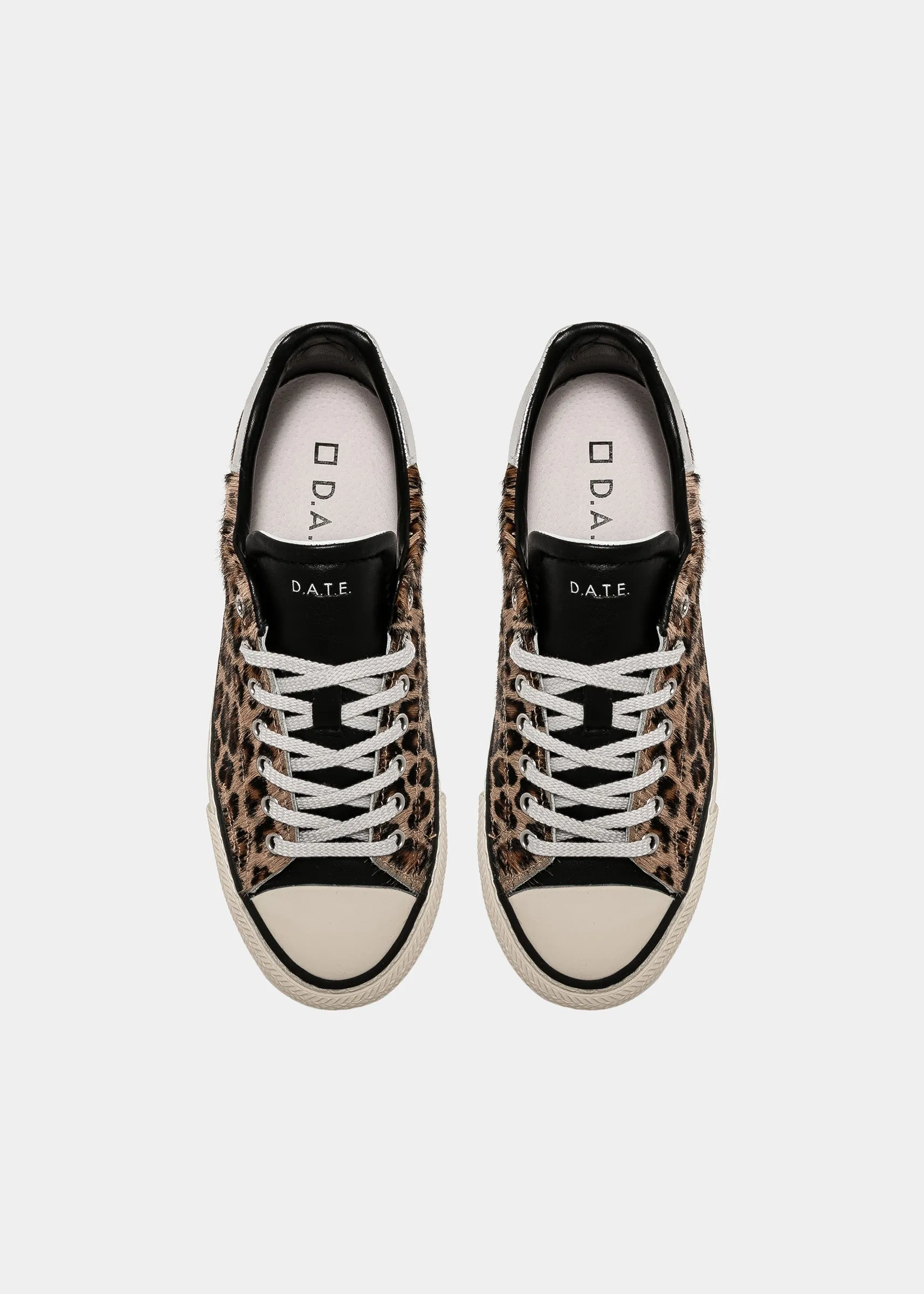 Linea Pony Leopard Black Trainers