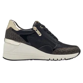 Marco Tozzi Ladies Wedge Trainers - 23723-41 - Black