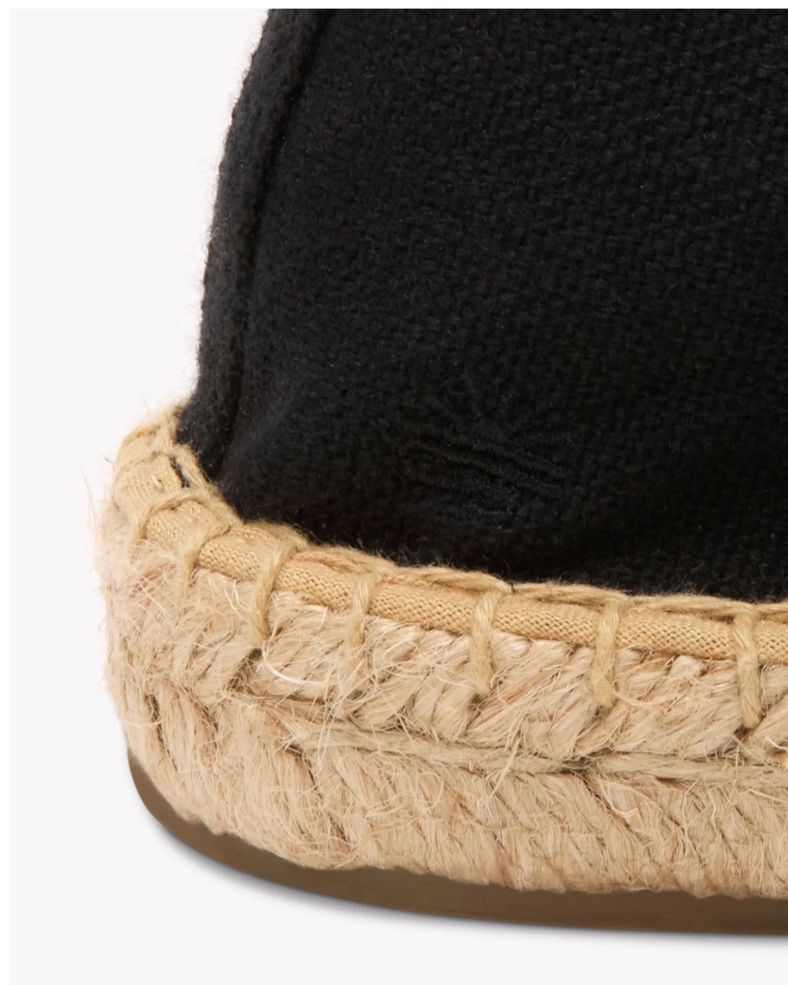 Mens_Espadrilles_The Smoking_Herringbone Colors_Black - Tonal