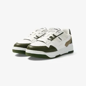 MoEa | GEN2 Sport Cactus Vegan Sneakers | Green & White