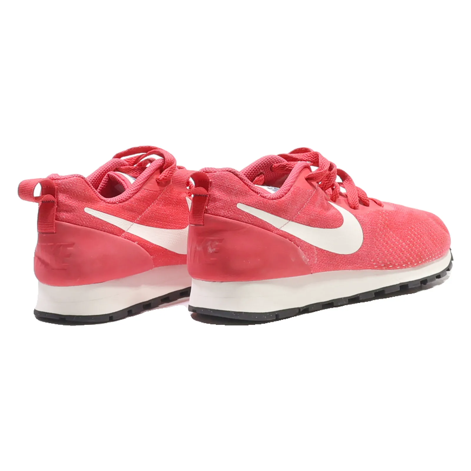 NIKE Sneaker Trainers Red Synthetic Womens UK 6