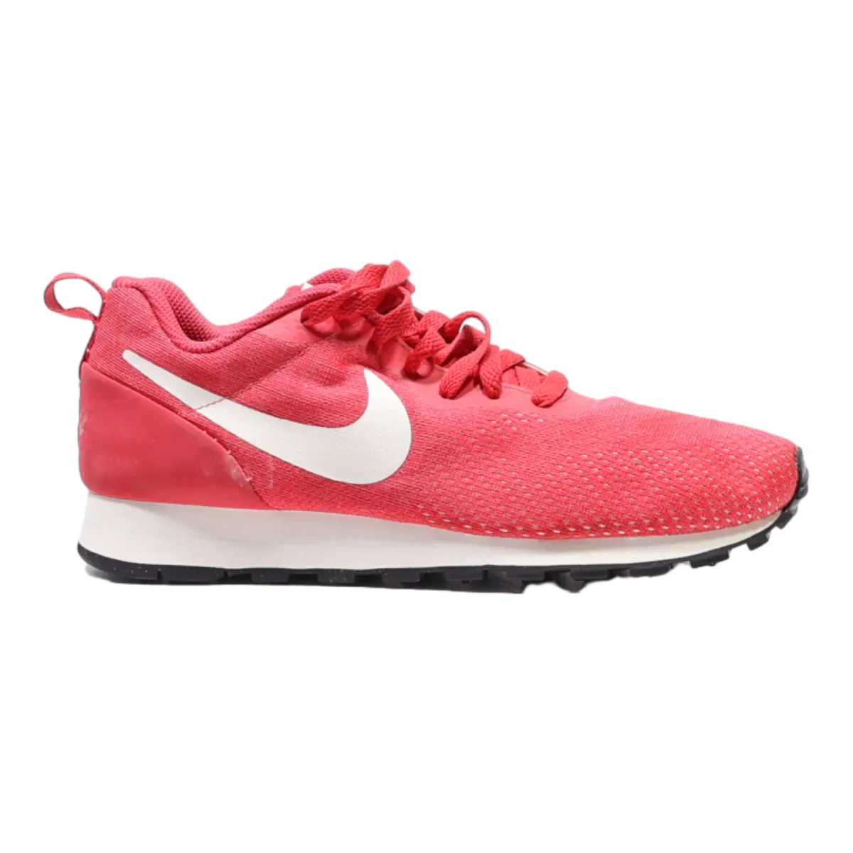 NIKE Sneaker Trainers Red Synthetic Womens UK 6