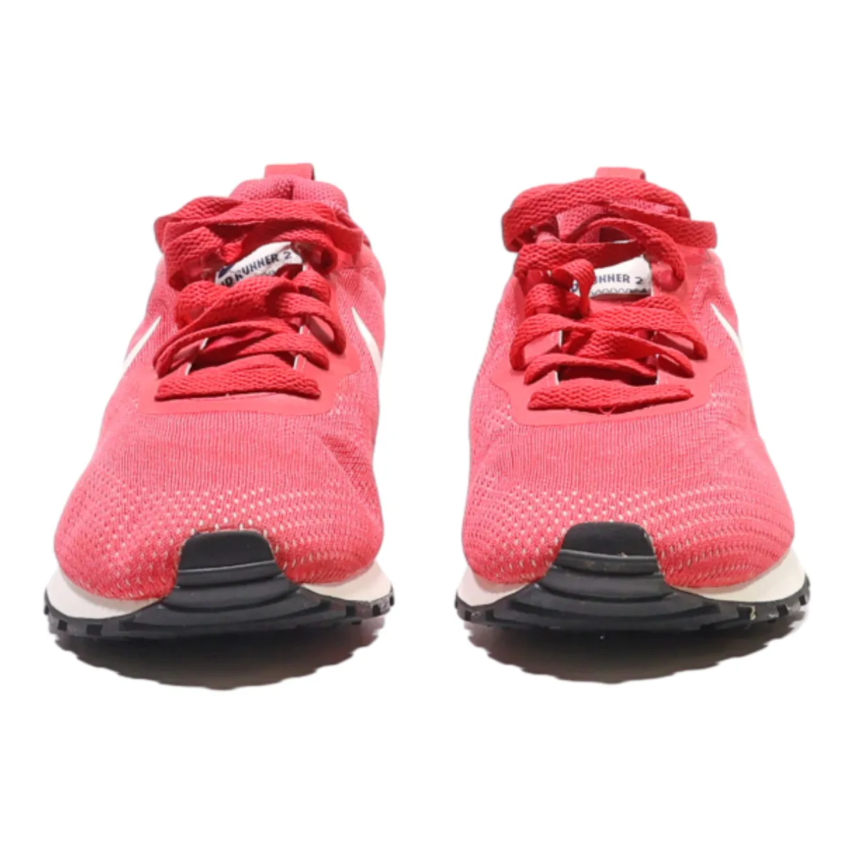 NIKE Sneaker Trainers Red Synthetic Womens UK 6