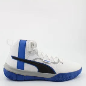 Puma Legacy MM Mens White Basketball Shoes