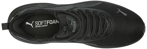 PUMA Men's Amplifier Black Gray Sneakers Size 10