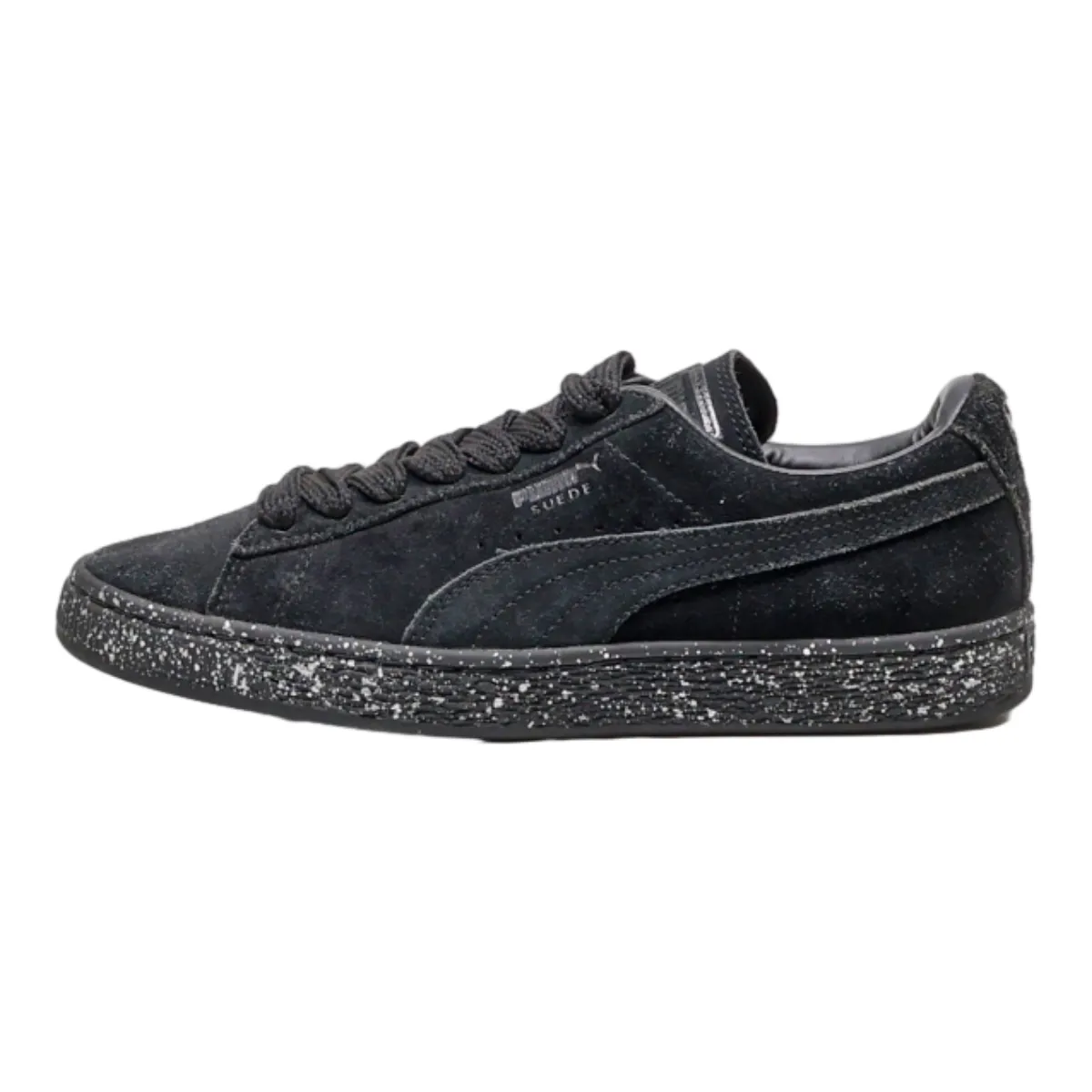 PUMA Sneaker Trainers Black Suede Womens UK 4