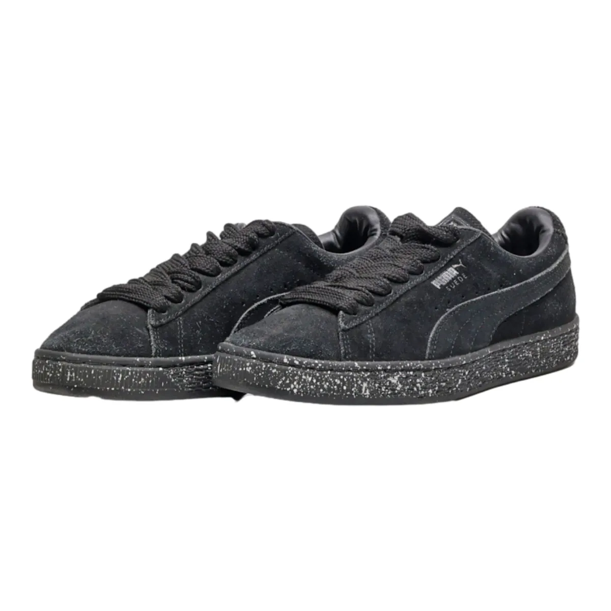 PUMA Sneaker Trainers Black Suede Womens UK 4