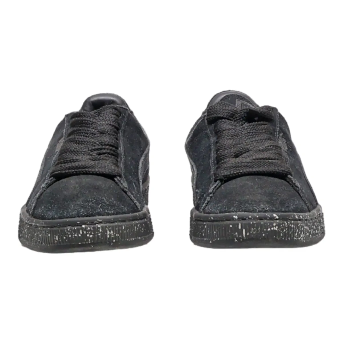 PUMA Sneaker Trainers Black Suede Womens UK 4