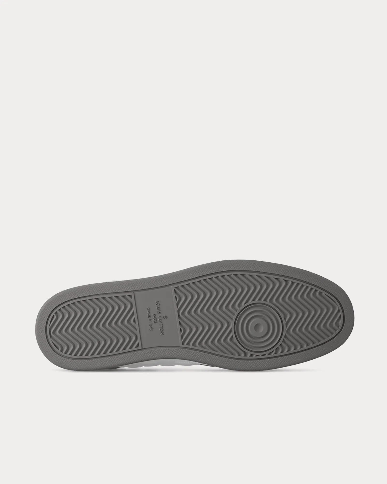 Rivoli Grey / White Low Top Sneakers