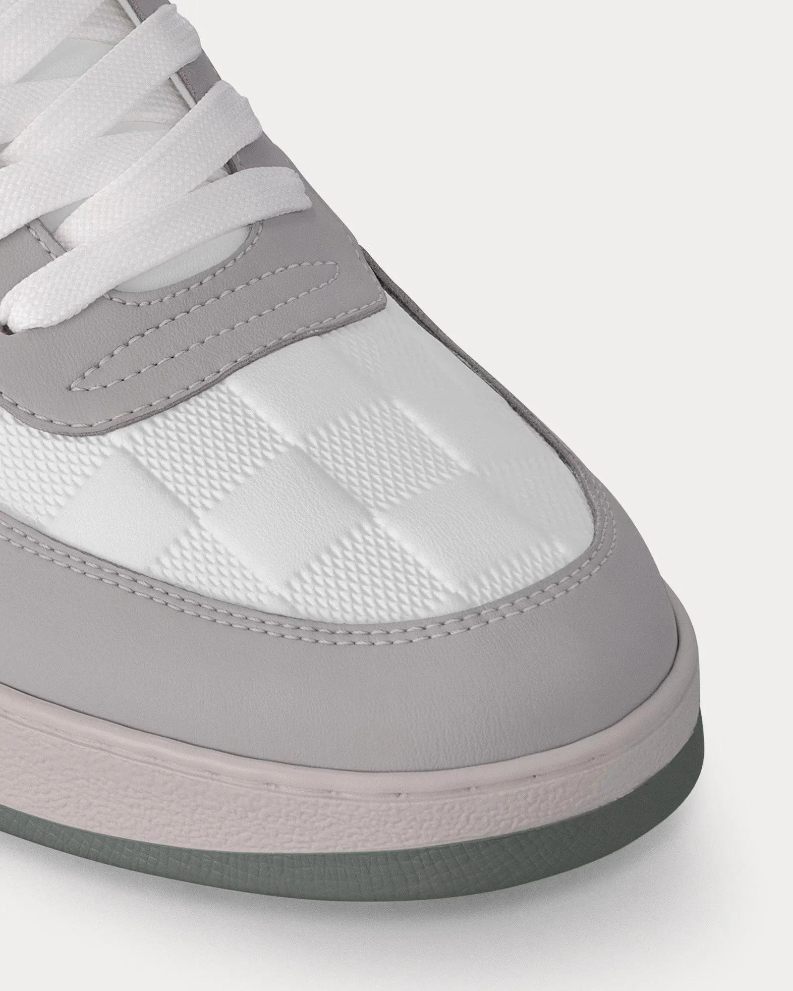 Rivoli Grey / White Low Top Sneakers