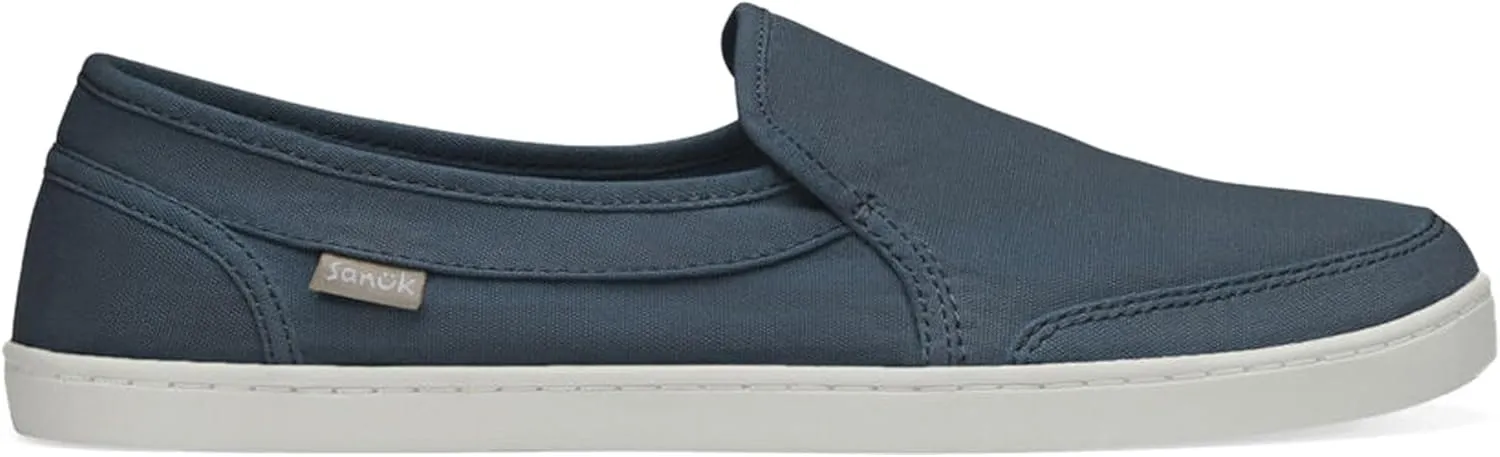 Sanuk Womens Pair O Dice Loafers | Womens Shoes | Slip On Shoes for Women | Women's Slip-on Loafers | Comfort Footbed