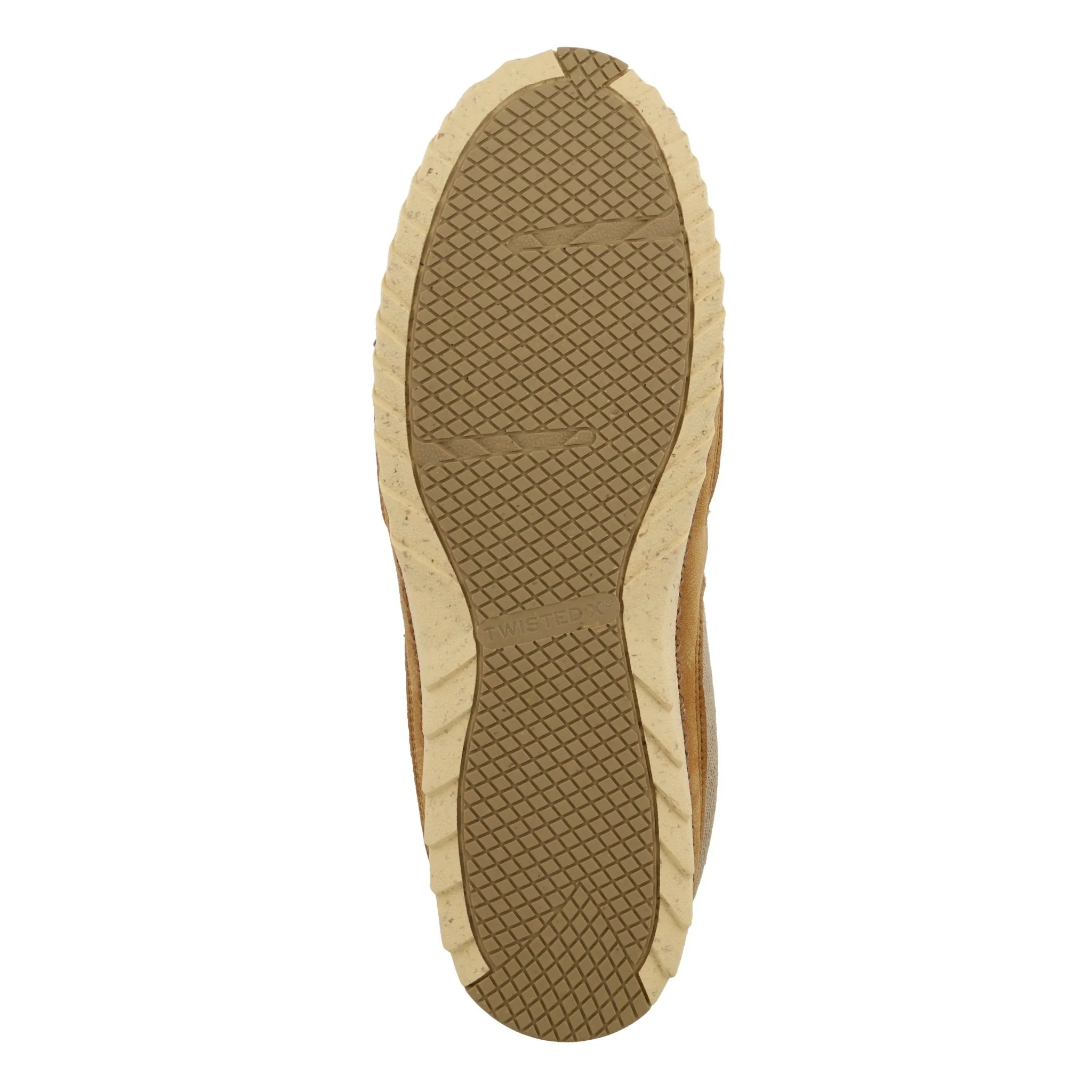 Twisted X Men's Zero-X Khaki & Golden Honey Lace Up Moc Toe Casual Shoe