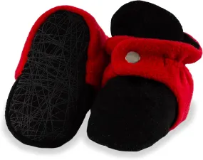 Unisex Cozy Fleece Baby Booties Cotton | Soft Sole and Non Slip